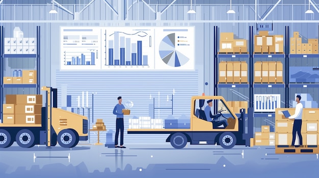 货运代理工作场景