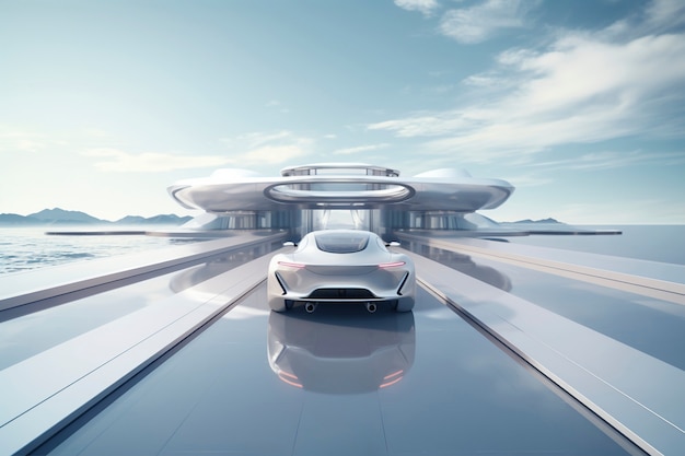 未来智慧货运基地概念图