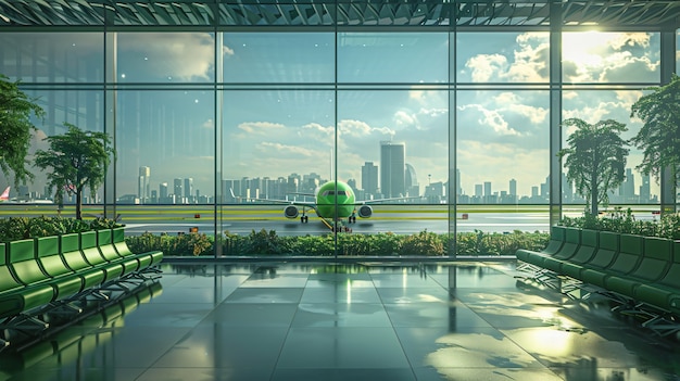 北京大兴国际机场内部