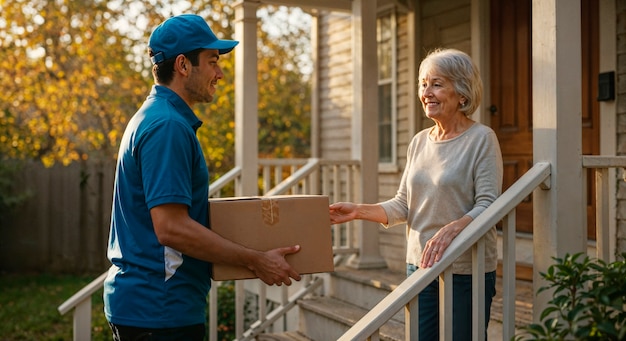 快递员上门提货