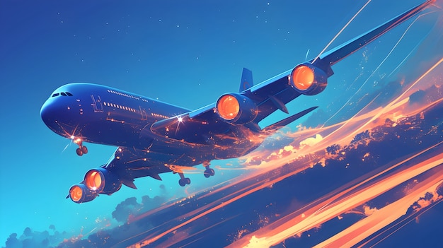 航空航班起飞